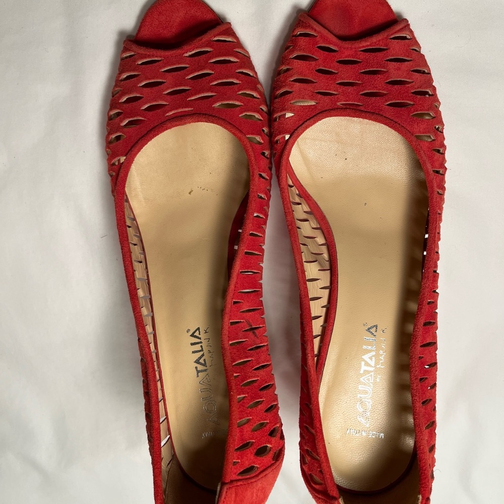 Butter hand made in Italy suede high heel